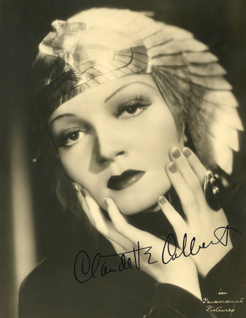 Claudette Colbert 1934 